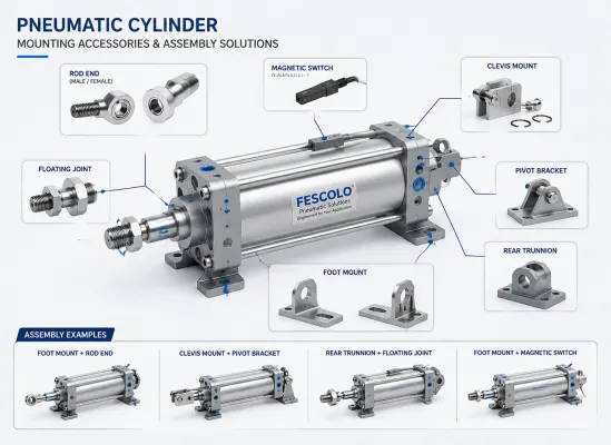 Cylinder Accessories & Mounting